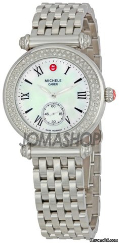 Michele Ladies Caber Diamond Watch MWW16A000001