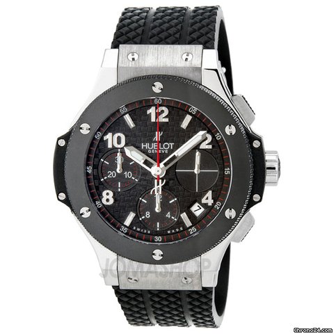Hublot Big Bang Chronograph Automatic Carbon Fiber Dial Mens Watch 342.SB.131.RX