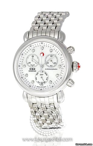 Michele CSX Stainless Steel Ladies Watch MWW03M000120