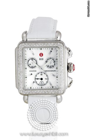 Michele Deco Stainless Steel Ladies Watch MWW06A000019