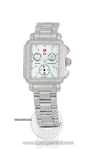 Michele Deco Stainless Steel Ladies Watch MWW06A000448