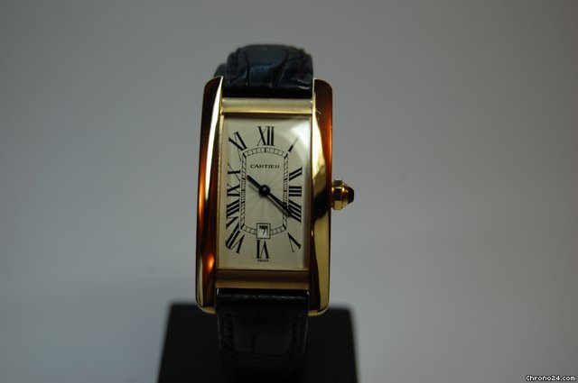 Cartier Tank Americaine  Oro Giallo