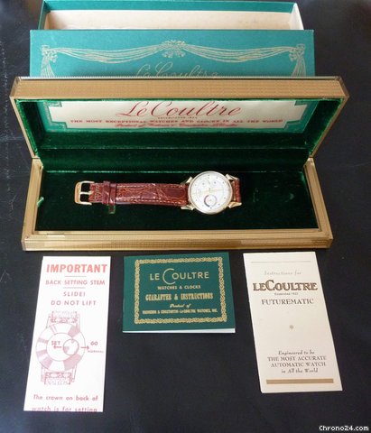 Jaeger-LeCoultre Futurematic komplett mit Box, Umkarton und Papieren