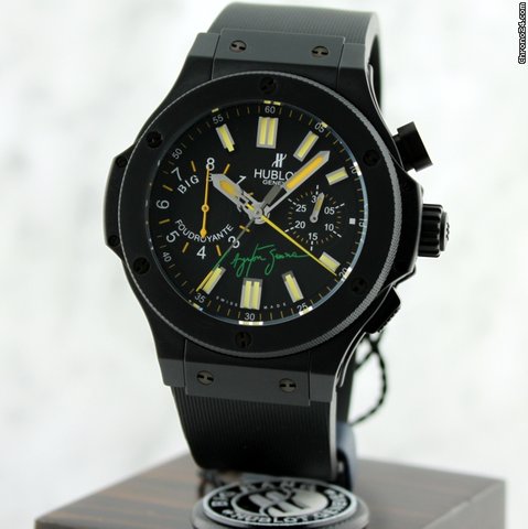 Hublot Big Bang AYRTON SENNA Foudroyante Rattrapante BLACK CERAMIC