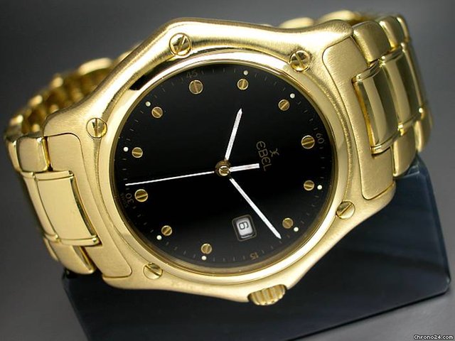 Ebel "1911 Medium"  Band und Geh?use in 18K/750 Gelbgold