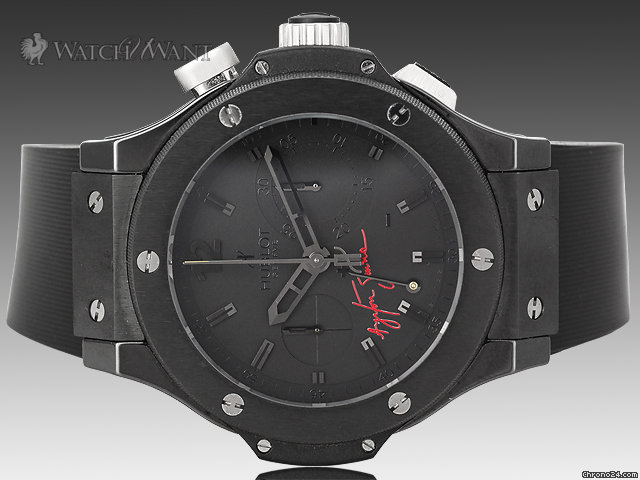 Hublot Big Bang LTD ED Ayrton Senna Rattrapante Chronograph (500 Pieces) - 44mm Ceramic & Titanium - 309.CM.134.RX.AES07