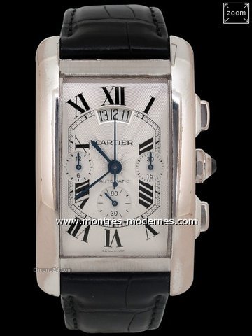 Cartier Tank Am&eacute;ricaine Chronoreflex XL