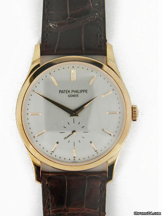 Patek Philippe 18k rose gold Calatrava