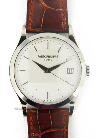 Patek Philippe 18k white gold Calatrava