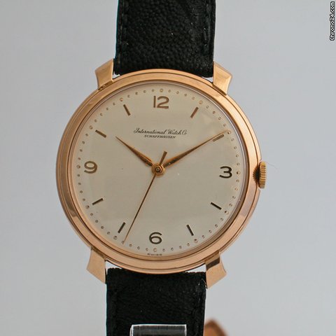 IWC vintage dresswatch with sharkfin lugs
