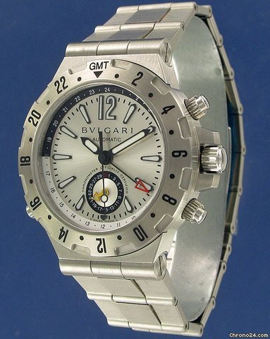 replica Bulgari Diagono GMT WATCHES 1 