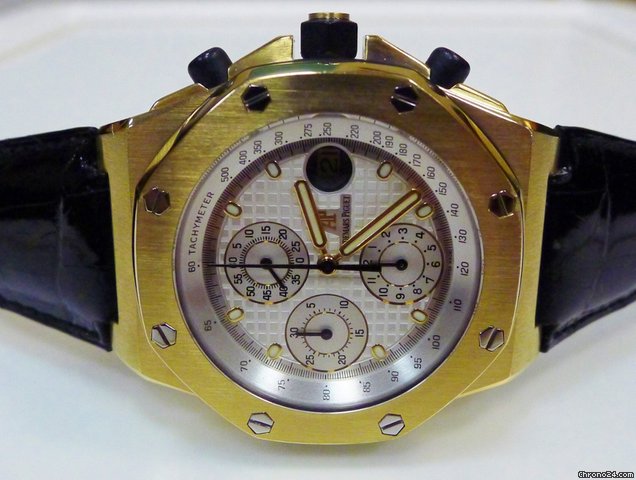 Audemars Piguet Royal Oak Offshore Chronograph in 18k Yellow Gold
