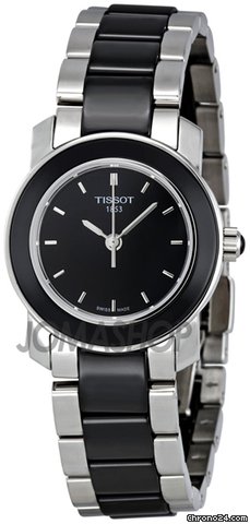 Tissot T-Trend Cera Black Ceramic Ladies Watch T0642102205100