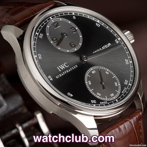 replica IWC Portuguese Regulateur - White Gold WATCHES 1 