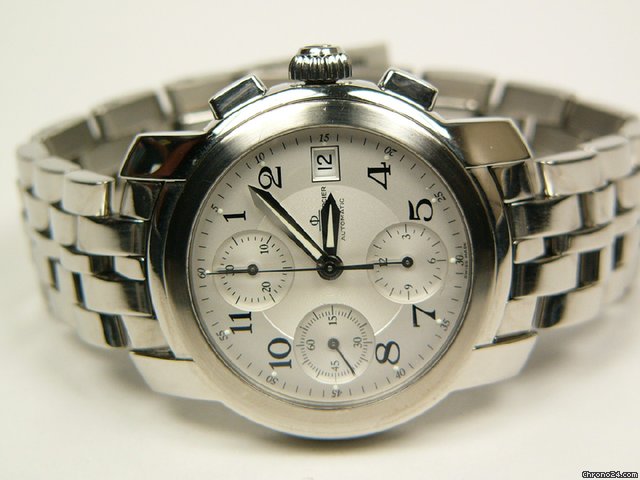Baume & Mercier &  Capeland Chronograph stainless steel Mod. 5221452