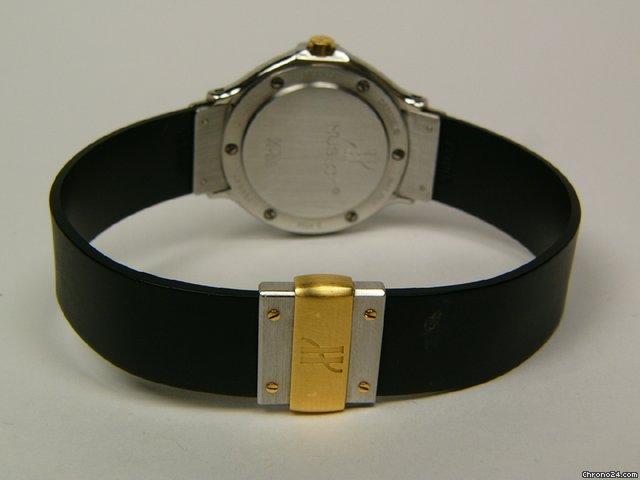 replica Hublot Classic Lady stainless steel and gold rubber band. Ref 139.100.2 WATCHES 1 