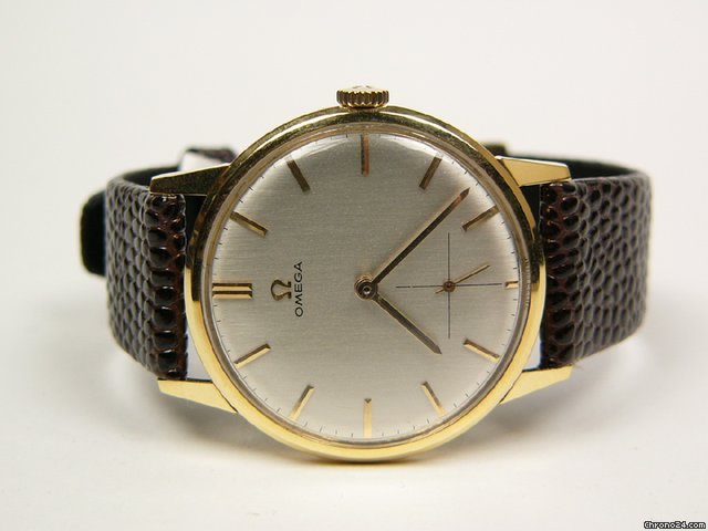 Omega automatic stainless steel and yellow gold Mod 49569273