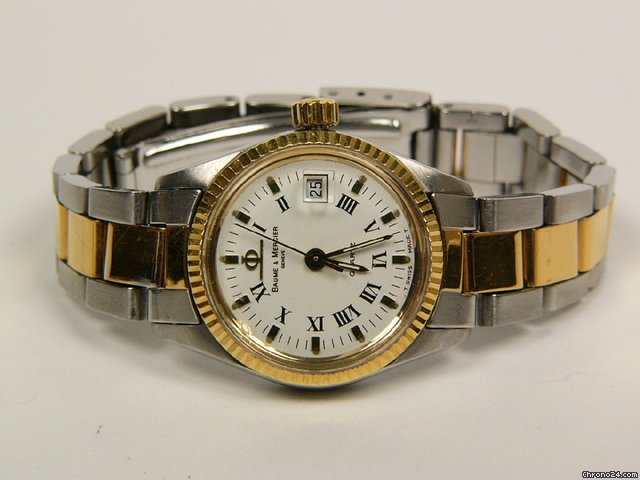 Baume & Mercier &  stainless steel an gold filled Ref. 4216018
