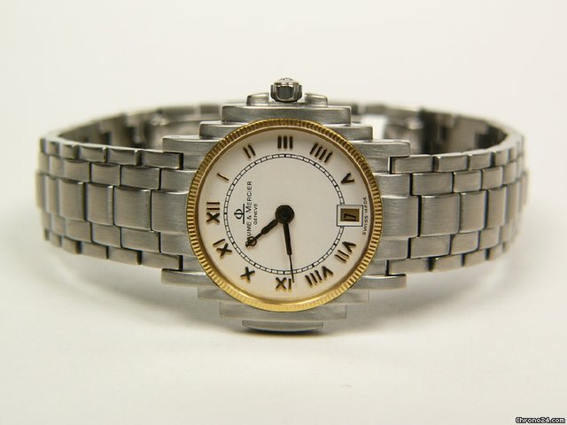 Baume & Mercier &  Shogun stainless steel and gold