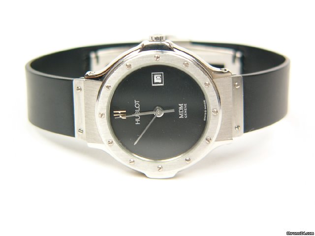 Hublot classic lady steel and rubber Mod. 1393.1