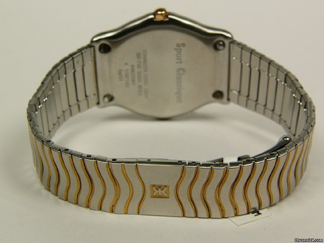 replica Ebel classic wave stainless steel and yellow gold Mod. 54662301 WATCHES 1 