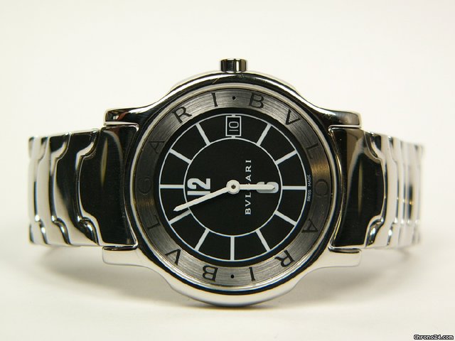 Bulgari Solo Tempo stainless steel ST 35