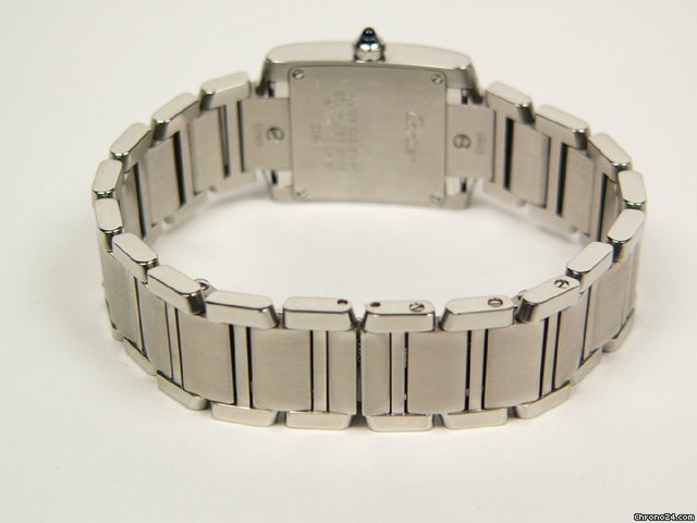 replica Cartier Tank Francaise stainless steel Mod. 2384 WATCHES 1 