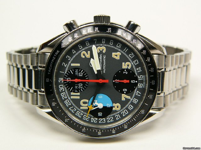 Omega speedmaster chronograph triple calendar