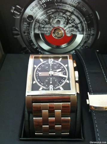 replica Oris Rectangular Titan Chronograph WATCHES 1 