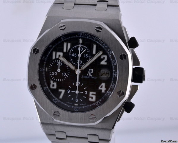 Audemars Piguet Royal Oak Offshore SS/SS Black Dial 46MM