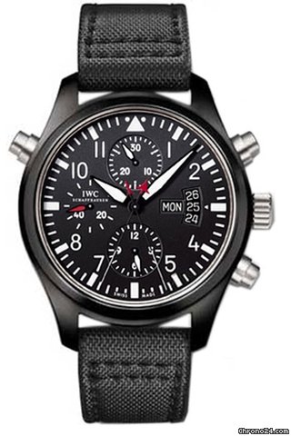 IWC Pilots Double Chronograph Top Gun
