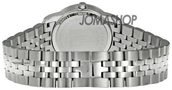 replica Movado Museum Black Dial Stainless Steel Ladies Watch 0606505 WATCHES 1 
