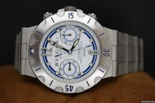 Bulgari Bvlgari Scuba Chrono Swan ltd. edition