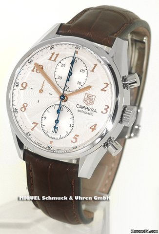 TAG Heuer Carrera Calibre 16 Heritage  Chronograph (ungetragen)