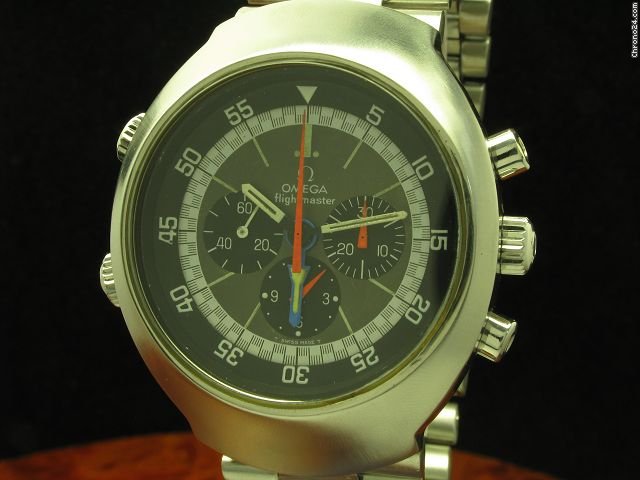 replica Omega Flightmaster Chronograph Handaufzug Herrenuhr / Ref 145.036 WATCHES 1 