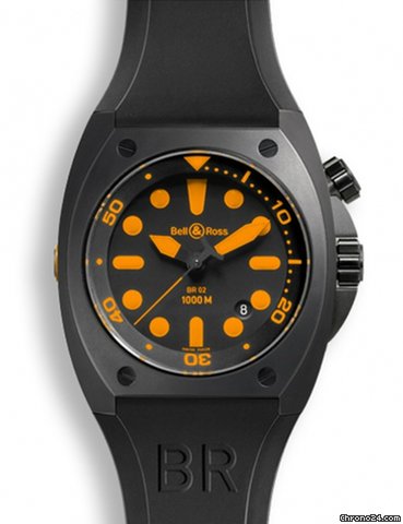 Bell & Ross BR02-92 ORANGE