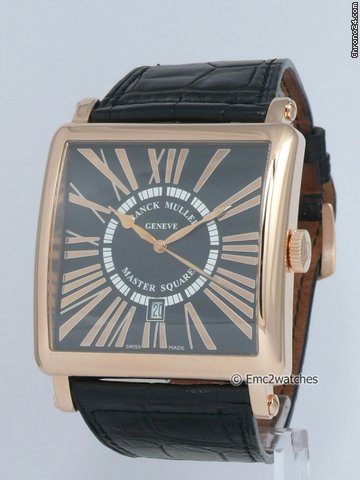 Franck Muller Master Square Relief 6000 KSC Pink Gold
