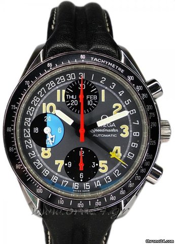 Omega Speedmaster Automatic Daydate Racing Leather strap&Bracelet