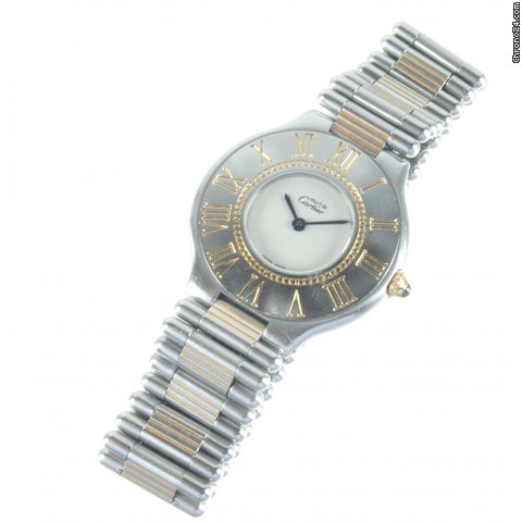 replica Cartier Must de Cartier 21 Stahl / Gold WATCHES 1 