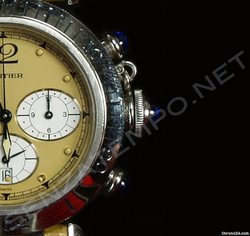 Cartier PASHA CRONO 38 ACCIAIO IBRIDO