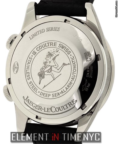 replica Jaeger-LeCoultre Memovox Tribute To Deep Sea Stainless Steel 202.84.40 NIB WATCHES 1 