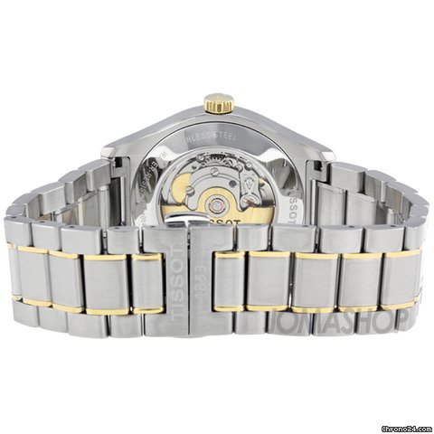 replica Tissot T-Tempo Silver Dial Automatic Two-tone Stainless Steel Mens Watch T0604072203100 WATCHES 1 