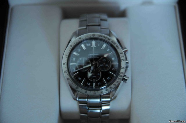 Omega Speedmaster Broad Arrow GMT