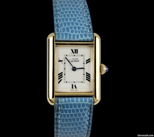 Cartier Must de Tank 18k Ladies