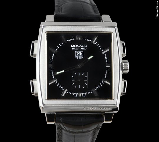 TAG Heuer Monaco Sixty Nine SS Mens XL [ON HOLD]