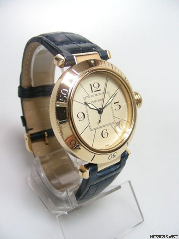 replica Cartier Pasha big size yellow gold or jaune automatique WATCHES 1 