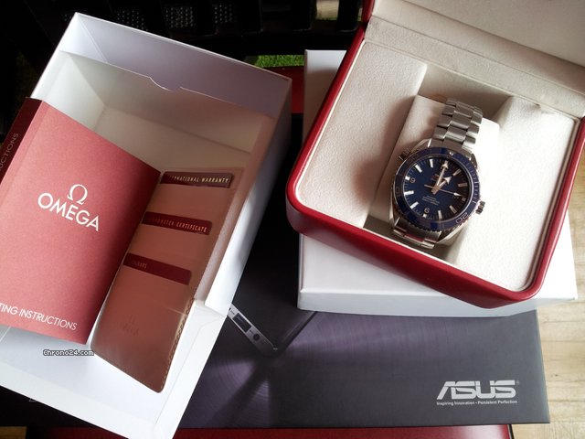 Omega Planet Ocean Titanium Liquidmetal Blue 232.90.46.21.03.001