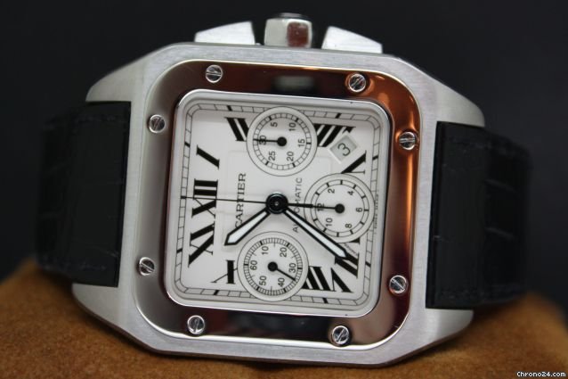 Cartier Santos 100 Chrono