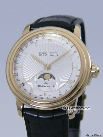 Blancpain Renaissance Complete Calendar - Hand Engraved