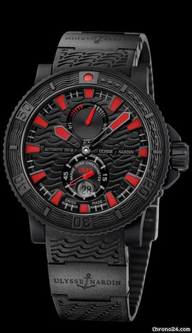 Ulysse Nardin MARINE 45,8 MM BLACK SEA - 100 % NEW